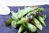 Charcoal-Grilled Asparagus (1 skewer)