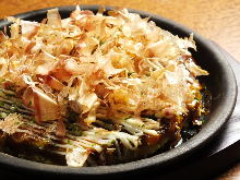 Kansai-style okonomiyaki