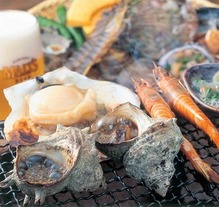 Grilled shellfish