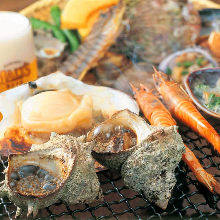 Grilled shellfish