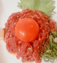 Wagyu beef steak tartare