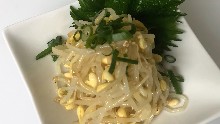 Bean sprouts namul (Korean seasoned bean sprouts)