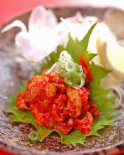 Chanja (Korean spicy marinated cod innards)