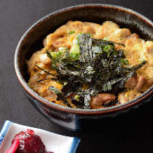 "Oyako" chicken and egg rice bowl