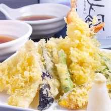 Assorted tempura