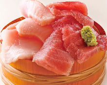 Bluefin tuna sashimi