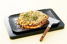 Kansai-style okonomiyaki