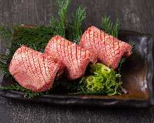 Thick-cut beef tongue