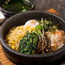 Egg gukbap or bibimbap