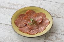 Spicy salami for beer