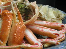 Steamed crab