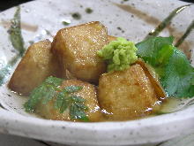 Fried Japanese yam