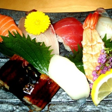 Assorted nigiri sushi, 7 kinds