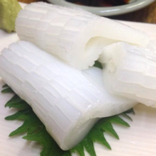 Squid sashimi