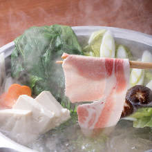 Pork shabu-shabu