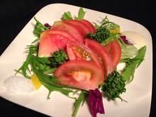 Sliced tomatoes