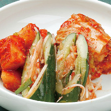 Assorted kimchi