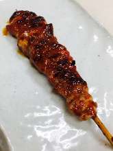 Chicken skirt skewer