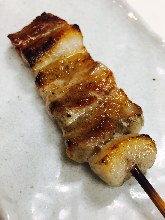 Pork rib skewer