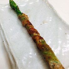 Asparagus skewer