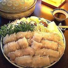 Pike conger shabu-shabu