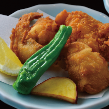 Fried Japanese pufferfish