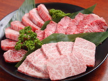 Assorted yakiniku (Red meat)