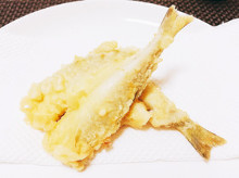 Smelt-whiting tempura