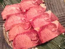 Charcoal grilled meat