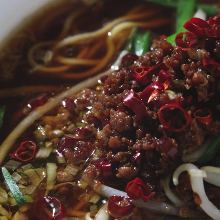 Chinese noodles in Sichuan-style sesame paste soup