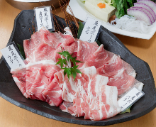 Pork sukiyaki set