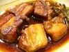 Simmered pork belly