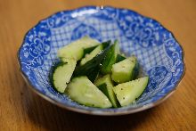 Salted cucumber