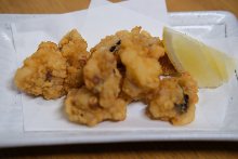 Fried octopus