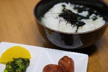 Ochazuke(rice with tea)