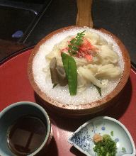 Inaniwa-style wheat noodles