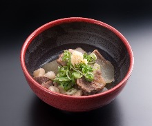 Simmered beef tendon
