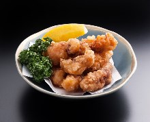 Octopus tempura