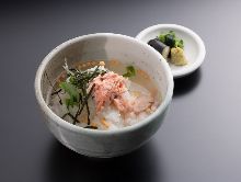 Ochazuke(rice with tea)