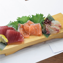 Assorted sashimi, 3 kinds