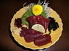 Whale sashimi