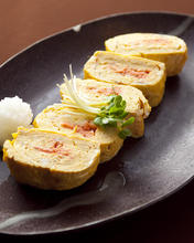 Omelet of spicy cod roe