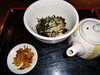 Ochazuke(rice with tea)