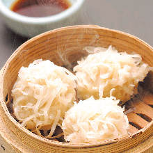 Squid shaomai dumplings