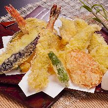 Assorted tempura