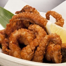 Fried octopus