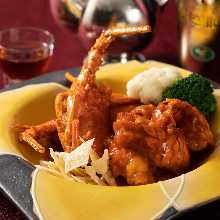 Domestic Spiny Lobster with Chili Sauce