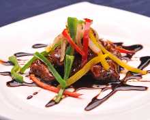 Sweet and Sour Pork with Black Vinegar Flavor Takeout