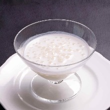 Tapioca in coconut milk
