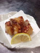 Fried octopus